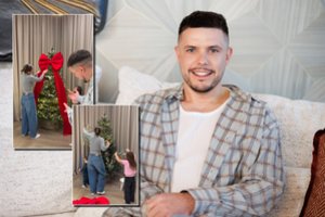 „Žemaituko“ O. Petrausko namuose suspindo pasakiška žaliaskarė: paviešino itin jautrų įrašą su šeima