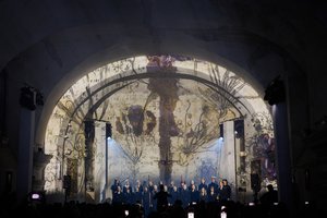 Adventinis koncertas „Po bažnyčios skliautais“ pritraukė būrį žmonių