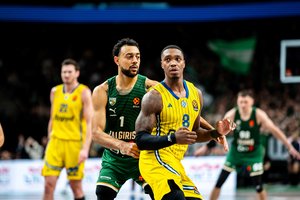 Po patirto sutriuškinimo – analizė: žalgiriečiai mačą prieš „Maccabi“ peržiūrėjo du kartus