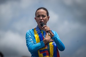 Venesuelos opozicijos lyderė nedalyvaus Nobelio taikos premijos įteikimo ceremonijoje
