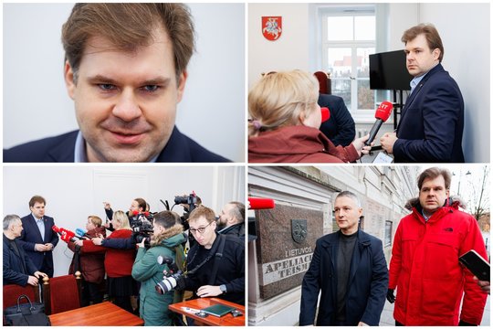 Už pedofiliją nuteistas K. Bartoševičius pasirodė Vilniaus centre: atvyko į apeliacinį teismą