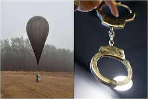 Druskininkuose suimti trys vyrai, turėję susirinkti balionais atskraidintas cigaretes