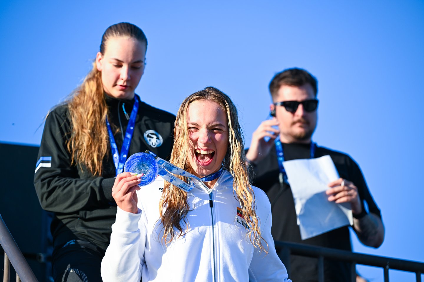 Tik Smiltė žino savo medalių kainą.<br> Asmeninio archyvo nuotr.