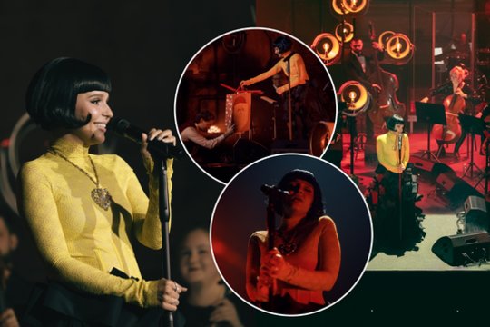 Monika Liu surengė tris neeilinius koncertus: scenoje – netikėti kūriniai ir dovanos