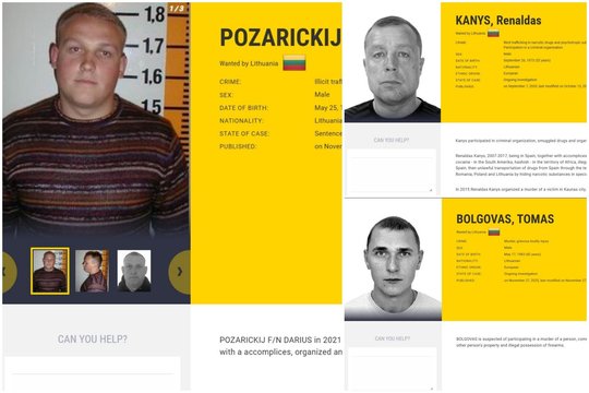 Europolas atnaujino ieškomiausių ES bėglių sąrašą: yra ir lietuviška trijulė nesikeičia