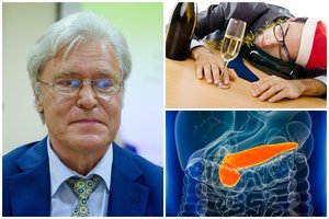 „Šventinis“ alkoholinis pankreatitas: profesorius pasidalino šiurpą keliančia kalėdinio laikotarpio statistika