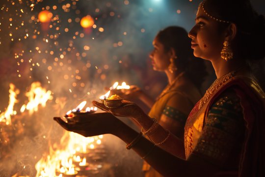 Hinduistų šviesų šventė „Diwali“ įtraukta į UNESCO nematerialaus kultūros paveldo sąrašą