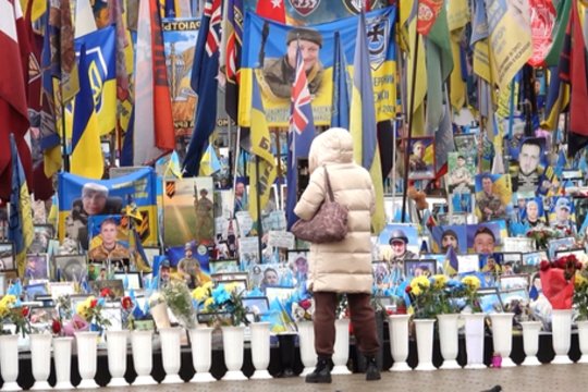 Ukrainiečiai nemato galimybių prezidento rinkimams: pirmiausia žmonės turi išlipti iš apkasų