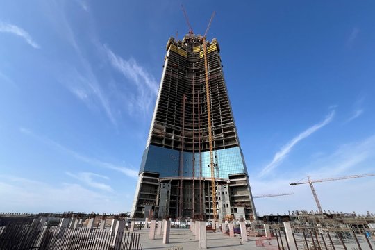 Neribotos ambicijos: aukščiausiame pasaulio bokšte greitai kyla nauji aukštai