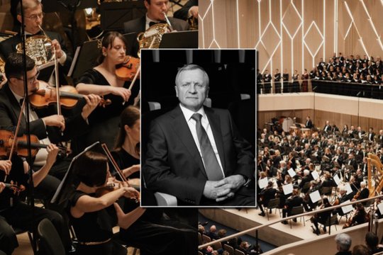 Ypatingos šventinės dovanos sulaukęs LVSO vadovas S. Pancekauskas – apie naujas galimybes: „Lietuva tampa ne kultūrine provincija“