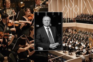 Ypatingos šventinės dovanos sulaukęs LVSO vadovas S. Pancekauskas – apie naujas galimybes: „Lietuva tampa ne kultūrine provincija“