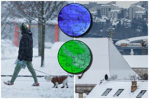 Po šiltesnių orų bangos – pokyčiai: sinoptikai įvardijo, kada sulauksime sniego