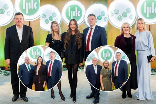 Pramonininkų kalėdiniame renginyje – verslo ir politikos elitas: atvyko ir Viktorija Siegel