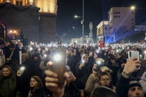 Bulgarijoje – milžiniški protestai: reikalauja vyriausybės atsistatydinimo