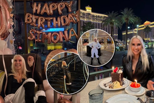 Negandas išgyvenusi S. Milinytė jubiliejų pasitiko Las Vegase: „Esu visiškai priblokšta“