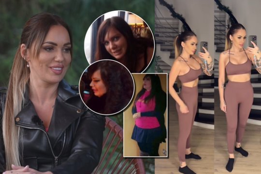 Pusę kūno svorio numetusi J. Partikė parodė save prieš tai: kadruose ji – sunkiai atpažįstama