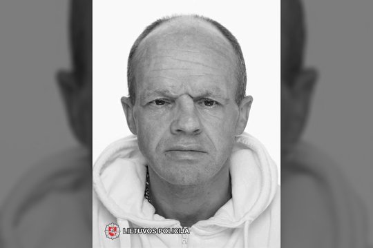 Vilniaus policija prašo visuomenės pagalbos ieškant nuo tyrėjų pasislėpusio vyro