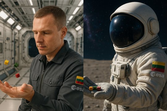 Pristatė Europos astronautams sukurtus lietuviškus užkandžius: sukūrė naują kosminio maisto paradigmą