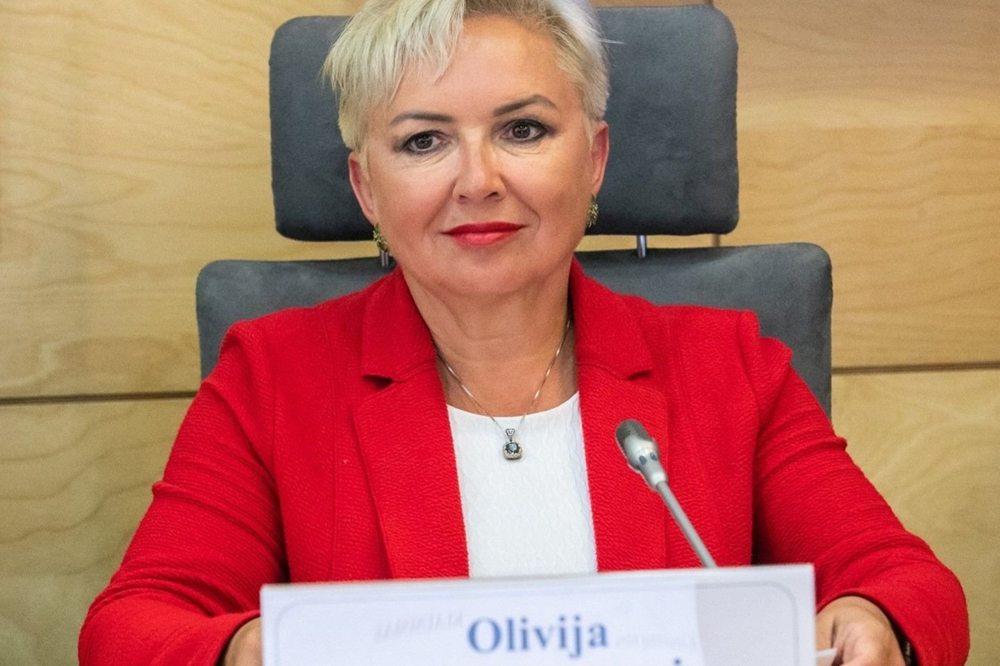 Prof. O. Dobilienė.<br> Pranešimo žiniasklaidai nuotr.