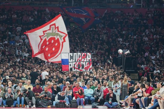 Prisidirbo: „Crvena zvezda“ klubas ir sirgaliai sulaukė Eurolygos bausmės