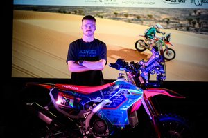 Dovydas Karka pristatė savo kelionę į Dakarą