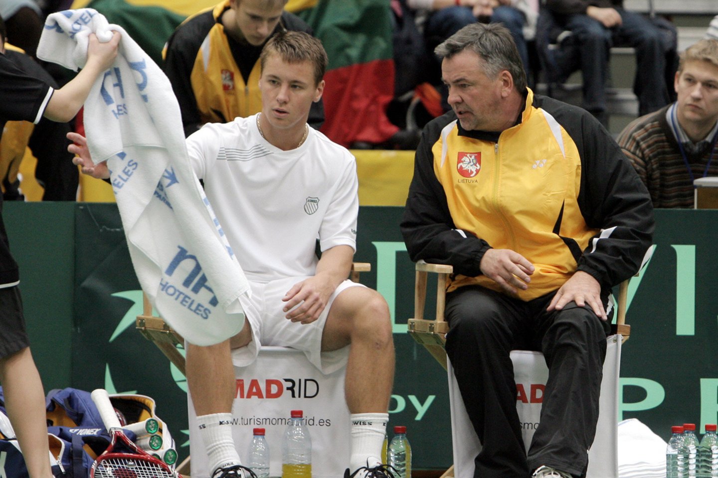  Ričardas Berankis ir Remigijus Balžekas<br> ELTA/Valdo Kopūsto nuotr.