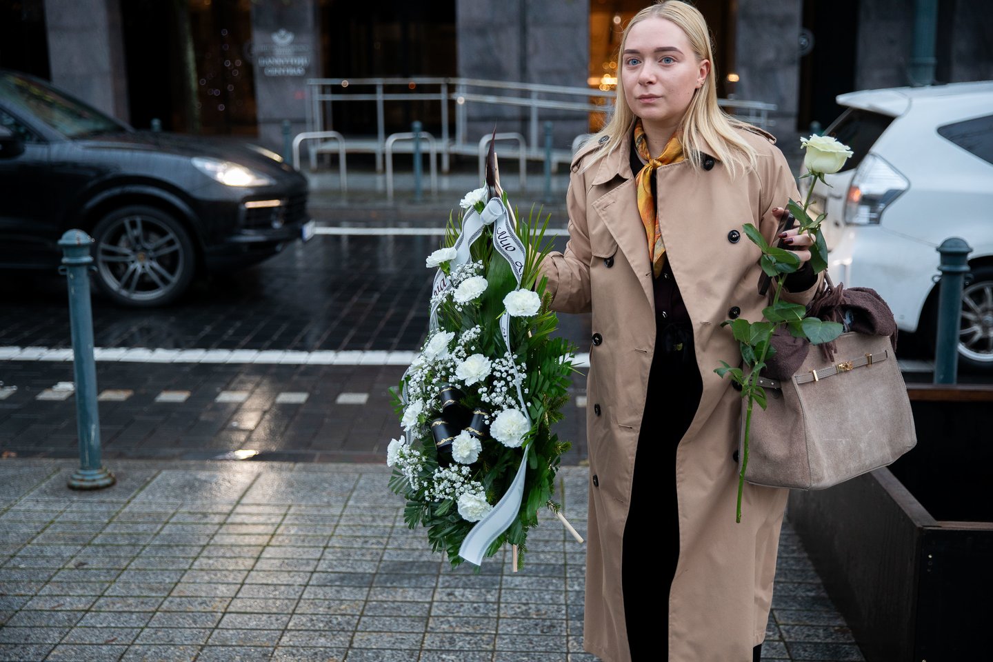   Akcija „In memoriam „Valstybė, kuri veikia“ 2024–2025“<br> G.Vaišvilos (ELTA) nuotr.