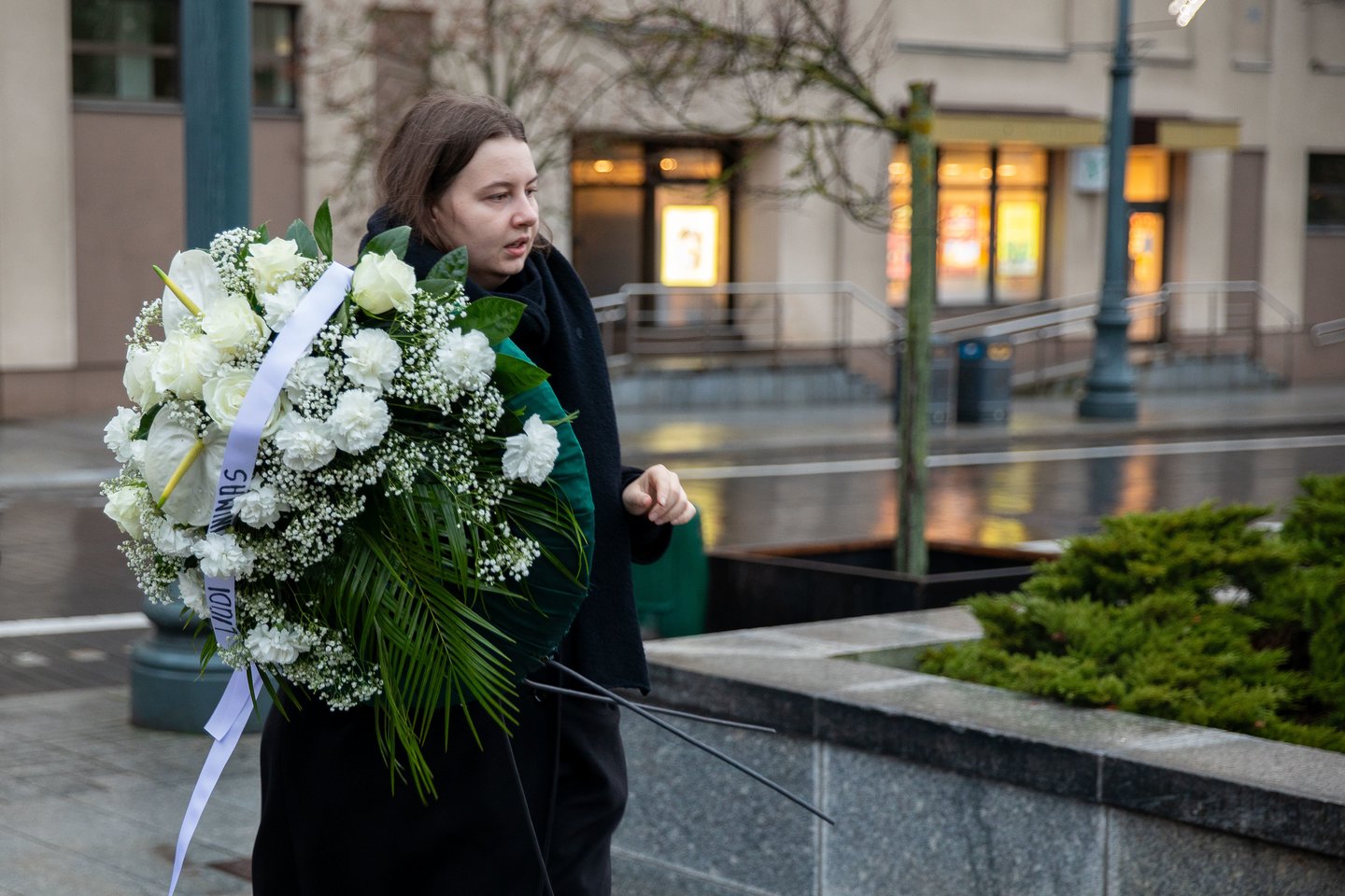   Akcija „In memoriam „Valstybė, kuri veikia“ 2024–2025“<br> G.Vaišvilos (ELTA) nuotr.