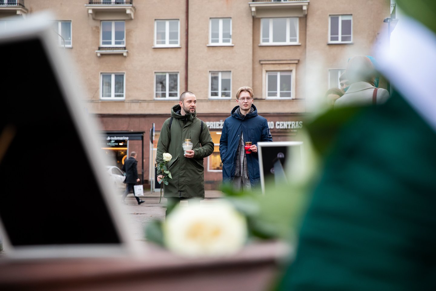   Akcija „In memoriam „Valstybė, kuri veikia“ 2024–2025“<br> G.Vaišvilos (ELTA) nuotr.