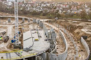 Nacionalinio stadiono statybos iriasi į priekį: „Jau galime parodyti įgyvendintą pirmąjį svarbų etapą“