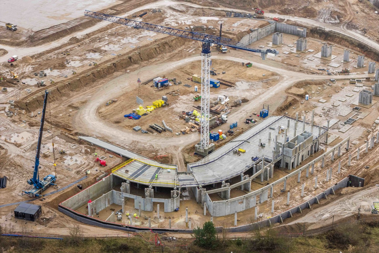 Nacionalinio stadiono statybos.<br>„Naresta“ nuotr.