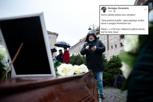 „Seimo valkata laidoja savo vertybes?“: R. Žemaitaitis viešai užsipuolė E. Gentvilą