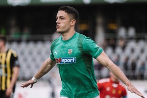 Lietuvos čempionai išsiskyrė su 4 įvarčius Vilniaus „Žalgiriui“ įmušusiu puolėju