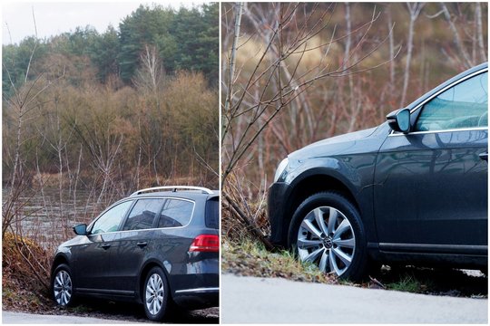 Vilniuje girtas vairuotojas „VW Passat“ įvairavo į medį – pripūtė 3 prom.