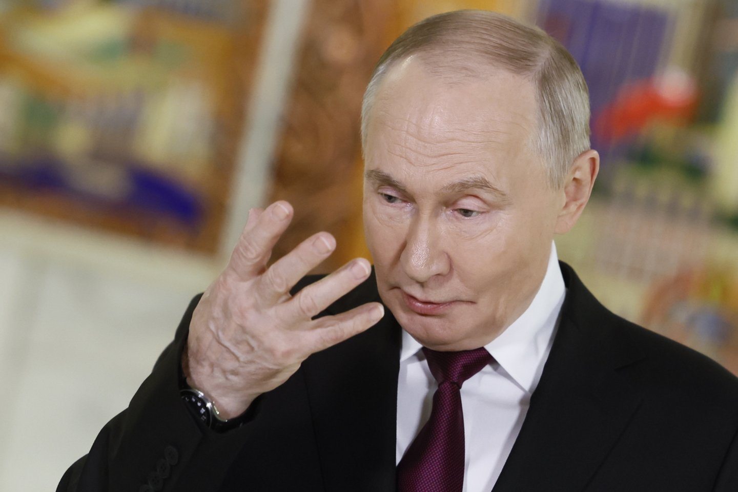 Vladimiras Putinas.<br>EPA-ELTA nuotr.