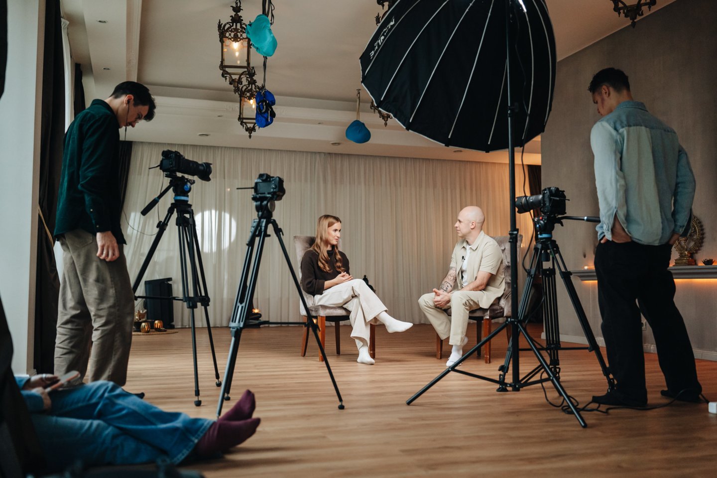 Laidos akimirkos.<br>T. Petrovskio nuotr.