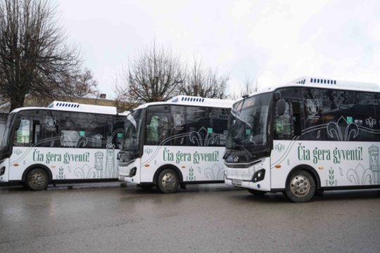 Alytaus rajone pristatyti nauji autobusai: kuo jie ypatingi
