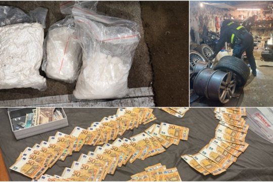 Radus 50 kilogramų augalinės kilmės narkotikų Jonavoje sulaikyti du vyrai: gresia iki 8 metų kalėjimo