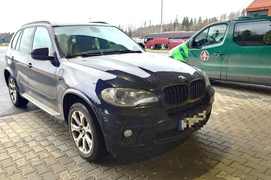 Medininkų punkte sulaikytas į Baltarusiją važiavęs krosoveris, kurio ieško Interpolas