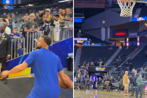 Neįtikėtina: S. Curry pataikė kosminį metimą, o po to pagerino ir M. Jordano rekordą