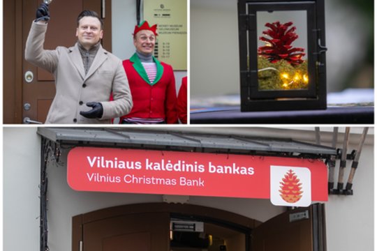 Vilniuje pristatyta speciali kalėdinė valiuta: ką už ją bus galima pirkti 