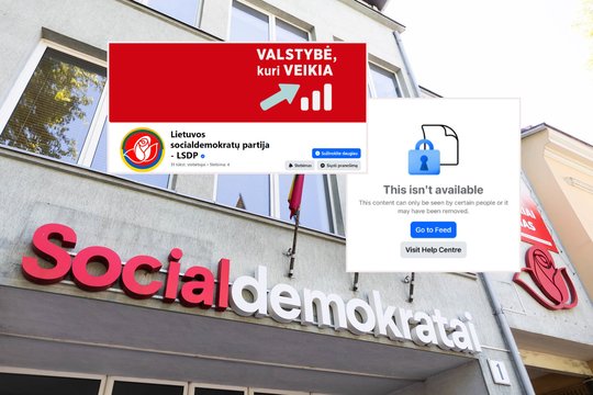 Neatlaiko kritikos? Skundžiasi, kad oficiali „socdemų“ feisbuko paskyra blokuoja žmones