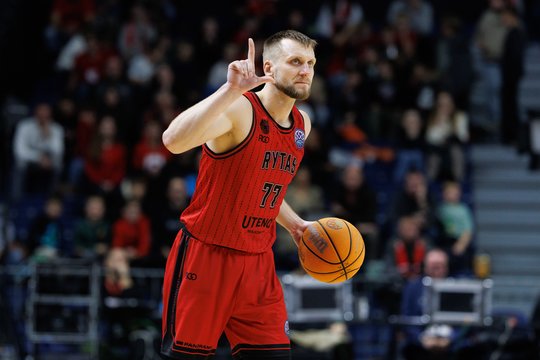 Vilniaus „Rytas“ dėl traumos neteko svarbaus puolėjo