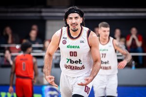 N. Čanakas pagaliau triumfuoja: nuostabus „Lietkabelio“ trio išvykoje palaužė „Rytą“