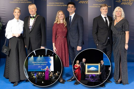 Kaune – įspūdingas verslo bendruomenės vakaras: 500 svečių ir apdovanojimai metų verslo lyderiams