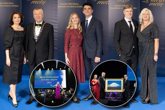 Kaune – įspūdingas verslo bendruomenės vakaras: 500 svečių ir apdovanojimai metų verslo lyderiams