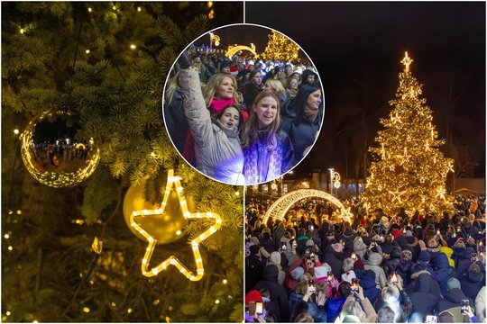 Sužibo Panevėžio rajono žaliaskarė: šventinę nuotaiką kūrė ir bendruomenė