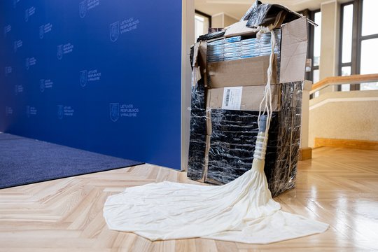 Valstybės gynimo taryba aptars Baltarusijos balionų atakas, kovos mašinų CV90 įsigijimą