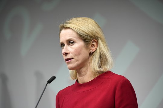 „Donbasas nėra V. Putino galutinis tikslas“: K. Kallas perspėja apie galimą pavojų