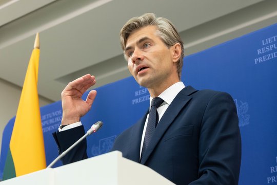 K. Budrys ragina ES plėsti sankcijas Baltarusijai: „Kai esame vieningi – diktatoriai traukiasi“